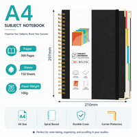 Cahier à spirale scolaire personnalisé A4 avec protège-coins métalliques – Fabrication de cahiers à spirale pour l'apprentissage