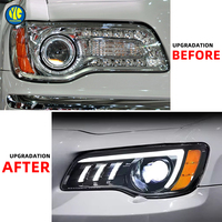 YU GUANG pour Chrysler 300C 2011 2017 phares Led lumières mise à niveau phare lampe frontale accessoires de voiture DRL projecteurs à lentille LED