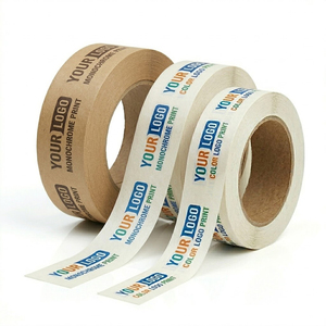 Cinta <span class=keywords><strong>de</strong></span> Papel Kraft Autoadhesiva Ecológica con Logotipo Personalizado SHINY, Sin <span class=keywords><strong>Necesidad</strong></span> <span class=keywords><strong>de</strong></span> Agua, Fácil <span class=keywords><strong>de</strong></span> Rasgar, para Embalaje <span class=keywords><strong>de</strong></span> Cajas <span class=keywords><strong>de</strong></span> Envío - Product Image 1