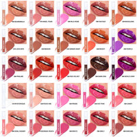 Gloss à lèvres brillant transparent avec paillettes, marque privée, logo personnalisé, cosmétiques, maquillage, fleur, nude, végétalien, gloss brillant, fournisseur de rouge à lèvres