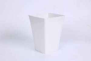 Jardinière décorative en plastique grande taille, forme carrée, texture pierre brillante, pot de fleurs pour aménagement paysager, couleur personnalisée, directement de l'usine - Product Image 4