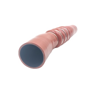 Customized Medium Air <b>Exhaust</b> Silicone <b>Rubber</b> Hose Reducer Steel Ring for Heavy Trucks Automotive Cutting Processing Service - Product Image 6