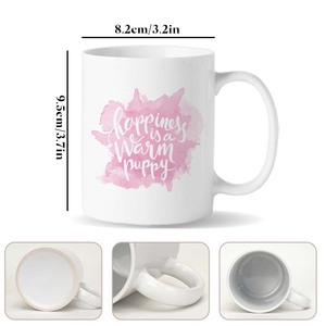 Taza de Café de Cerámica Blanca de 11 oz para Impresión Personalizada, Regalos Empresariales, Venta al Por Mayor en EE. UU. - Product Image 3
