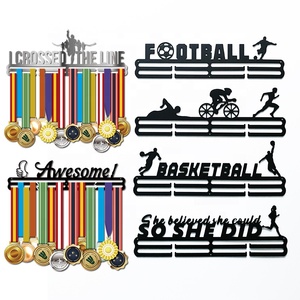<strong>Medal</strong> Hanger for Swimming <strong>Running</strong> Taekwondo Marathon <strong>Medals</strong> Custom <strong>Medal</strong> <strong>Holder</strong> - Product Image 1