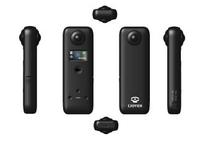 4K 360 Derajat Kamera Panorama VR Video HD Lensa Sudut Lebar Ganda Jahitan Real Time Mulus untuk Android IOS Smartphone