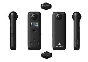 <span class=keywords><strong>Camera</strong></span> toàn cảnh 360 độ 4K, <span class=keywords><strong>camera</strong></span> <span class=keywords><strong>VR</strong></span>, video HD, ống kính góc rộng kép, ghép nối liền mạch thời gian thực dành cho điện thoại thông minh Android và IOS - Product Image 2