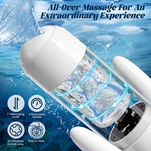 Tasca elettrica giochi maschili Stroker macchine su e giù rotanti spinta Robot portatile automatico uomo masturbazione tazza - Product Image 3