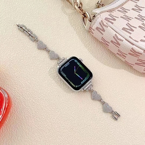 Cinturino di Lusso in Acciaio Inossidabile per <span class=keywords><strong>Apple</strong></span> <span class=keywords><strong>Watch</strong></span> 38/40/41/42/44/45mm, Compatibile con Serie 10 9 8 7 6 5 4 <span class=keywords><strong>SE</strong></span> - Product Image 5