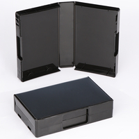 Boîte de rangement en plastique transparente WEISHENG pour jeux de société, boîte de rangement pour cartes de poker, boîte de rangement pour jeux de cartes