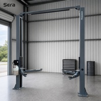 Pont élévateur hydraulique à deux colonnes Sera homologué CE, robuste, avec verrous de sécurité, modèle WS-G40, capacité 5000 kg, pour atelier 4S et service de pneus