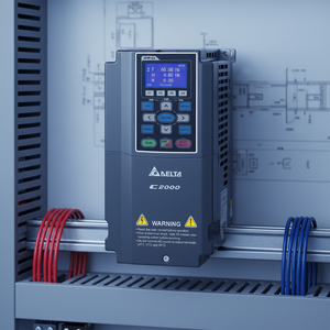 VFD1100CH43A-21 ไดรฟ์ AC สามเฟส ตัวแปลงความถี่สำหรับคอมเพรสเซอร์ สินค้าใหม่พร้อมส่ง จัดส่งรวดเร็ว PLC - Product Image 2