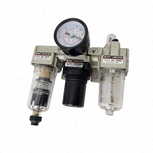 XMC AC2000-02D G1/4 50um 공압 공기 소스 처리 장치 조건 필터 조절기 윤활기 농장 자동 배수 - Product Image 2