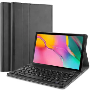 Stand Leather Tablet Cover Case with Detachable Wireless Keyboard for Samsung Galaxy Tab A 8.0 2019 T290 295