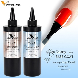 VENALISA − vernis Gel UV LED, haute qualité, contient 225g, à trempage, couche de <span class=keywords><strong>Base</strong></span>, Non collante, Non nettoyante, longue tenue - Product Image 1
