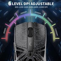 Mouse Gaming M8 Custom Logo Paw3311 Dengan Dock, Mekanik, Dapat Diprogram, Dapat Diisi Ulang, Untuk Laptop