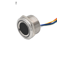 Sensor Biométrico Capacitivo de Huellas Dactilares BFM543E, 256 Niveles de Gris, Módulo LED Impermeable para Cerraduras Inteligentes y Terminales de Control de Acceso