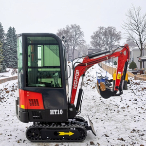 Suministro de Miniexcavadora de 1 Tonelada Resistente al Invierno |   Cabina Calefactada Totalmente Cerrada para Operación en Todas las Estaciones - Product Image 1