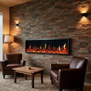 <span class=keywords><strong>Chimenea</strong></span> LCD Holográfica - Efectos de Llama Realistas, Control Remoto, Calefacción Ajustable, Ahorro de Energía, Certificación CE - Product Image 6