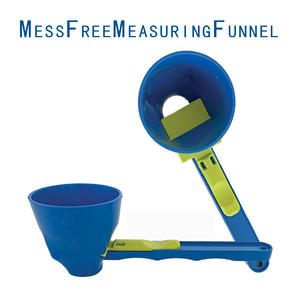 Vida Diária Mess-Free Medição Deslizante Funil Scoop Utensílio Prático para Uso Conveniente - Product Image 2