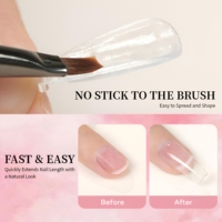 Nouveau Gel Poly Acrylique 2026 pour Nail Art – Gel d'Extension Transparent Naturel Épais Effet Gelée – Gel de Construction Résine Dure Solide – Vente en Gros OEM ODM