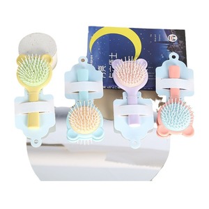 Mini peine acolchado Mohei de 15-20 cm, diseño portátil de masaje para el cuidado del cabello de bebés y niños - Product Image 4