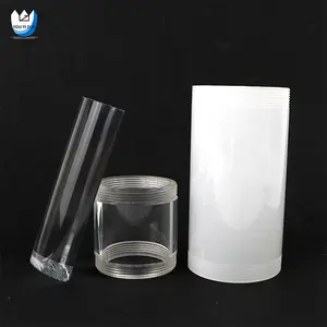 Youyizuo nhà máy bán buôn PTFE Frosted khuếch tán Acrylic Ống rõ ràng ống nhựa mỏng Ống