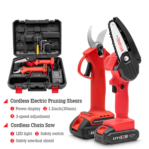 Sécateur de jardin électrique sans fil à batterie lithium, cisaille de bricolage pour branches d'arbres, sécateur télescopique, scies à chaîne, personnalisable OEM - Product Image 6