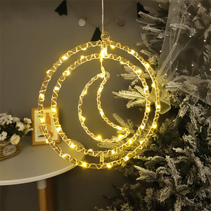138LED romantique noël orignal Beel LED étanche rotation guirlande lumineuse multicolore fée rotation lumières pour intérieur - Product Image 5