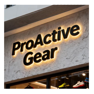 ป้ายไฟ LED สำหรับธุรกิจอะไหล่รถยนต์ แผงผนัง 3 มิติ ป้ายอิเล็กทรอนิกส์ ป้ายตัวอักษรแบบกำหนดเอง ป้ายโลหะภายนอกอาคาร ป้ายโลโก้ Signvia - Product Image 1