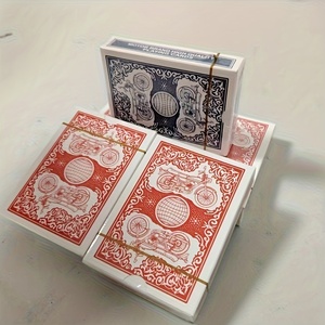 Naipes de PVC de diseño de tamaño personalizado T366 con logotipo de empresa, naipes de plástico de Arabia Saudita 100%, baraja de cartas de póquer de PVC - Product Image 6