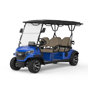 Voiturette de golf électrique Borcart à châssis bas, 4 places, confortable, nouveau style moderne, avec <span class=keywords><strong>batterie</strong></span> au lithium 72V – <span class=keywords><strong>Prix</strong></span> usine - Product Image 4