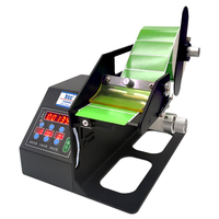 Distributeur d'étiquettes Bsc-Q90 avec panneau d'affichage de comptoir adapté à la machine de cerclage non transparente de 8mm à 90mm de largeur d'étiquettes
