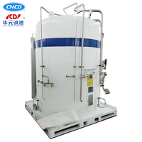 Réservoir Micro Bulk Industriel Cryogénique pour Gaz Liquide Oxygène (LOX/LIN/LAR) 1000L 1.6MPa