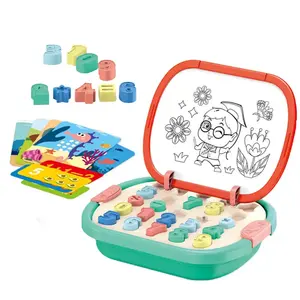 Newest Kids Writing Play Game Tablet Toys Multiple Educational Drawing Board Puzzle Game Toy