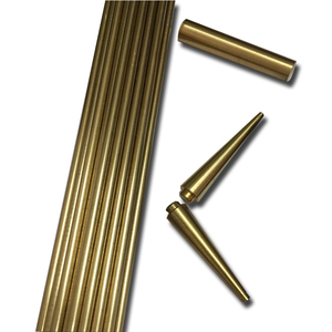Tige en laiton en alliage <span class=keywords><strong>doré</strong></span> poli 1-800mm de diamètre barre en laiton pur cuivre pour la coupe de pliage de soudage - Product Image 5