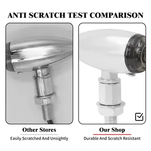 <span class=keywords><strong>Mini</strong></span> balle moto clignotants 12V lumière lampe ambre clignotants pour <span class=keywords><strong>Harley</strong></span> Touring Softail Dyna Sportster XL 883 1200 - Product Image 2