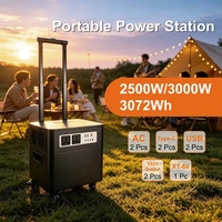 Centrale Électrique Portable 3500W 3046Wh à Onde Sinusoïdale Pure, Générateur Solaire, Stockage d'Énergie pour Utilisation Extérieure
