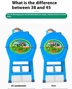 Picadora de Pasto Eléctrica Pequeña, Cortadora de Alimento para Animales, Molinillo de Paja de Maíz, Máquina Cortadora de Forraje, 1 Año de Garantía para Cerdos y Pollos - Product Image 2