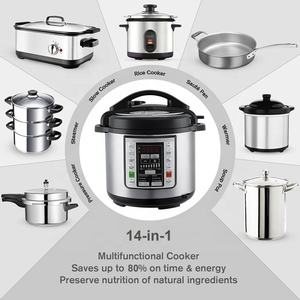 <span class=keywords><strong>Walon</strong></span> 1000W nouvel autocuiseur électrique 6L 14-en-1 Instantanés programmable Pot Multi cuiseur vente directe d'usine vente chaude - Product Image 4