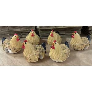 Jardín resina valla gallina Clip escalera gallina estatua gallina arte al aire libre corralito pollo Gnomo ornamento artesanía Decoración - Product Image 3