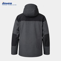 Jaket Ski Pria Ukuran Besar Anti Angin Anti Air Bernapas dengan Jahitan Taped untuk Manufaktur OEM