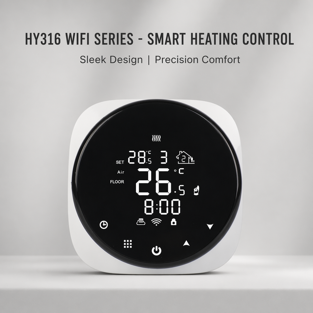 WiFi Smart Thermostat and Temperature Controller Heating 5+2/6+1/7 Days Programmable Works with Alexa Google Home