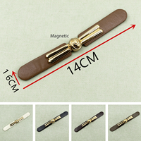Boucles à bascule en métal et cuir de haute qualité pour manteaux, vestes d'hiver, trench-coats et doudounes – Durables