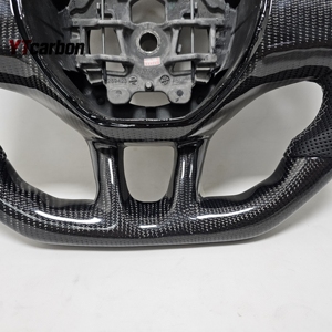 Volant en Fibre de Carbone Véritable Personnalisé Style Course pour YTcarbon 208 208s <span class=keywords><strong>308</strong></span> 308s GT <span class=keywords><strong>GTI</strong></span> – Pièces Automobiles et Accessoires Intérieurs - Product Image 3
