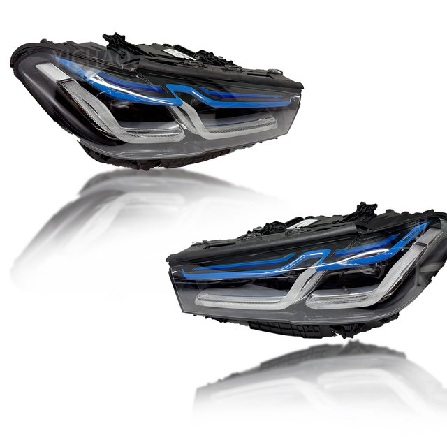 OEM 9850587 9850588 Laser LED Headlight for BMW 5 Series G30 G31 F90 LCI 2021-2024 Blue DRL Headlamp Assembly