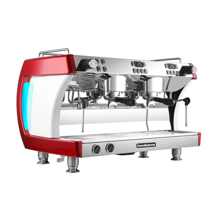 Espresso kahve makinesi İtalya Cappuccino Espresso kahve makinesi ticari kullanım için Dongyi otomatik kahve makinesi