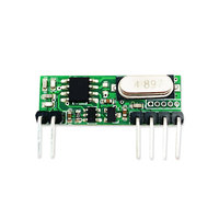 Module récepteur sans fil KONST à faible consommation 2,6 V, 433 MHz, 4 données, code d'apprentissage, puce de décodage longue portée