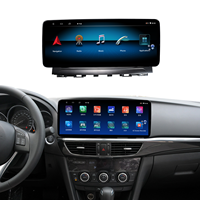 Autoradio Android AIJALV à écran complet de 12,3 pouces QLED pour Mazda Atenza Mazda 6 2014-2016, lecteur DVD de voiture 8 cœurs, autoradio stéréo GPS