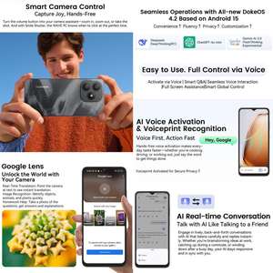 All'ingrosso a buon mercato prezzo Blackview WAVE <span class=keywords><strong>9C</strong></span> cellulare 4GB + 128GB Android 15 4G 6.56 pollici Smartphone - Product Image 6