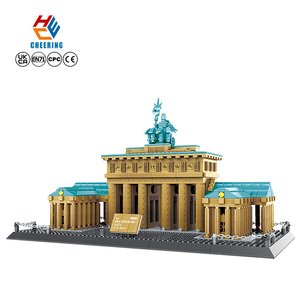 Wange 6211 Bloques de Construcción del Puerta de Brandenburgo de Berlín, Modelo de Ladrillos, Adornos, Juego de Bloques de Construcción Educativos para <span class=keywords><strong>Niños</strong></span>, Juego de Juguetes de Plástico - Product Image 1